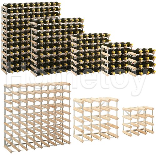 Kiefer massiv holz - kiefer, weinregal