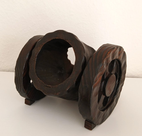 Flaschenhalter holz - flaschenhalter,