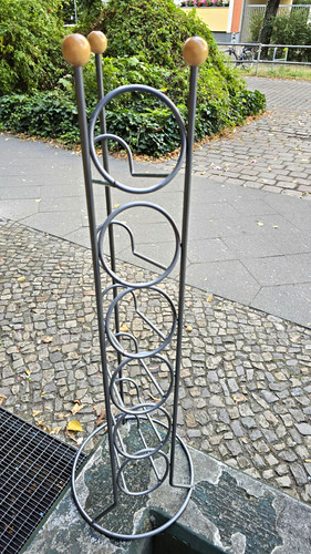 Freistehender flaschenständer - freistehender,