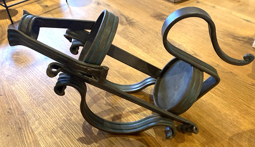 Weinhalter handgeschmiedet - weinhalter,